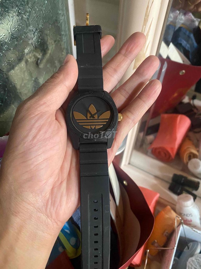 Đồng hồ Adidas Unisex Đen Cao su. Mua bán Đồng hồ tại Huyện Krông Pắc Đắk Lắk được đăng bởi nvg hình 1