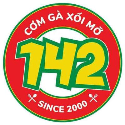 CƠM GÀ 142 logo