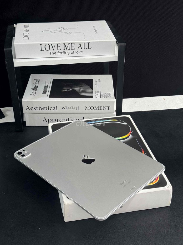 iPad Pro M4 13" 256Gb Wifi Silver 98.5% Fullbox. Mua bán Máy tính bảng tại Quận Tân Bình Tp Hồ Chí Minh được đăng bởi ĐỒ MỚI GIÁ CŨ hình 1