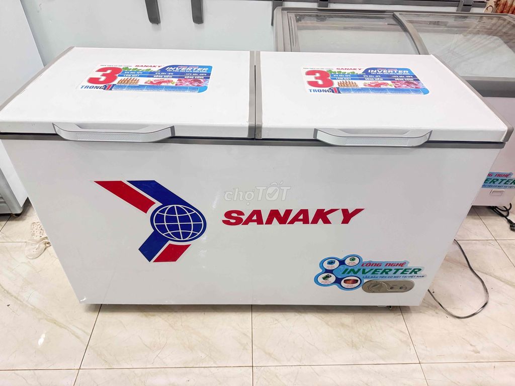 💥 TỦ ĐÔNG SANAKY 400L INVETER TIẾT KIỆM ĐIỆN – THÂ. Mua bán Tủ lạnh tại Quận Ninh Kiều Cần Thơ được đăng bởi Điện máy giá rẻ CẦN THƠ hình 1