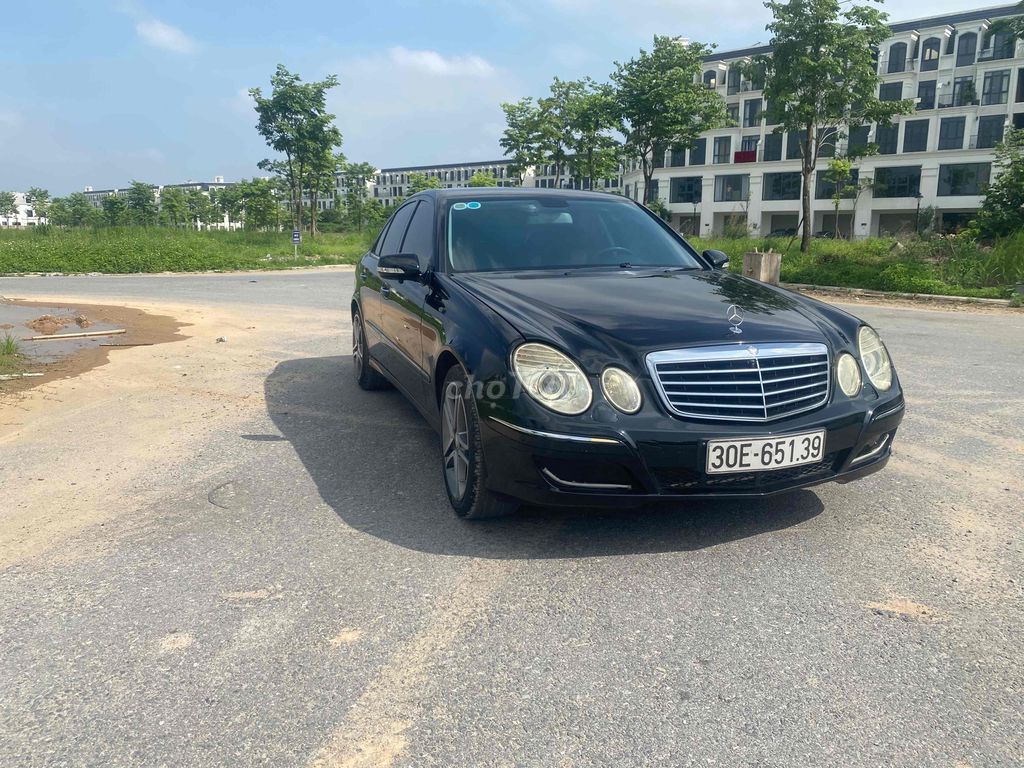 Mercedes-Benz E200K 2008 Đen. Mua bán Ô tô tại Huyện Hoài Đức Hà Nội được đăng bởi QHiệp hình 2