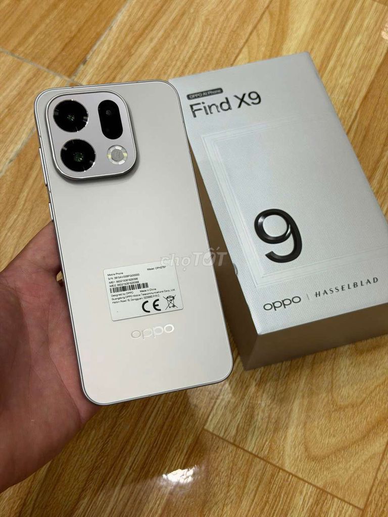 Oppo Find X9 256GB VN BH 12.2027 BH vàng rơi vỡ. Mua bán Điện thoại tại Quận Tân Phú Tp Hồ Chí Minh được đăng bởi LUCKY SHOP hình 1