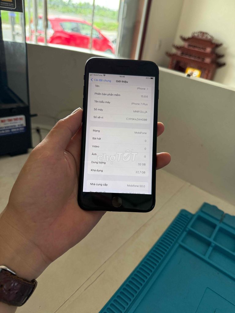 Apple iPhone 7 Plus 32GB Đen Đã sử dụng. Mua bán Điện thoại tại Huyện Thuỷ Nguyên Hải Phòng được đăng bởi Hùng Nguyễn THP store hình 1