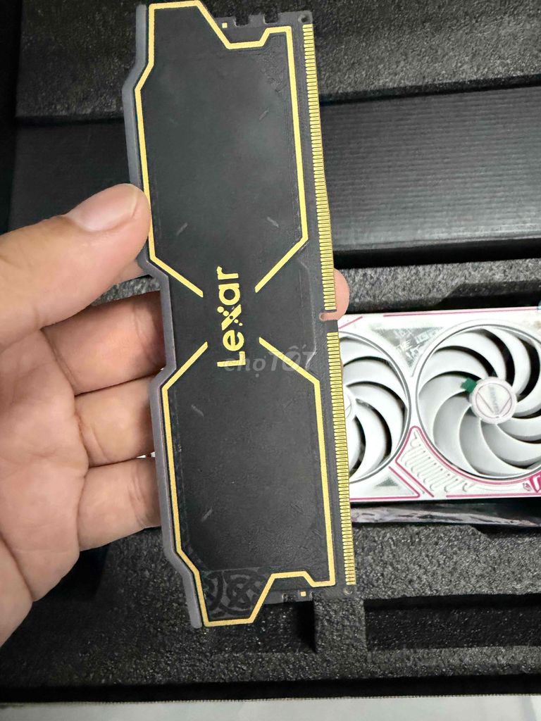 RAM Lexar Thor D5 RGB 16GB 6000MHz Đen. Mua bán Linh kiện (RAM, Card...) tại Quận Phú Nhuận Tp Hồ Chí Minh được đăng bởi Hoàng Đình Thắng hình 1