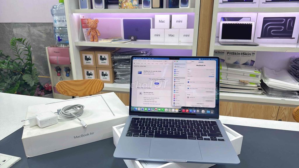 MacBook Air M4:M4 /16GB/256GB -Skyblue. Mua bán Laptop tại Quận Thanh Khê Đà Nẵng được đăng bởi Tín Phát Apple hình 1