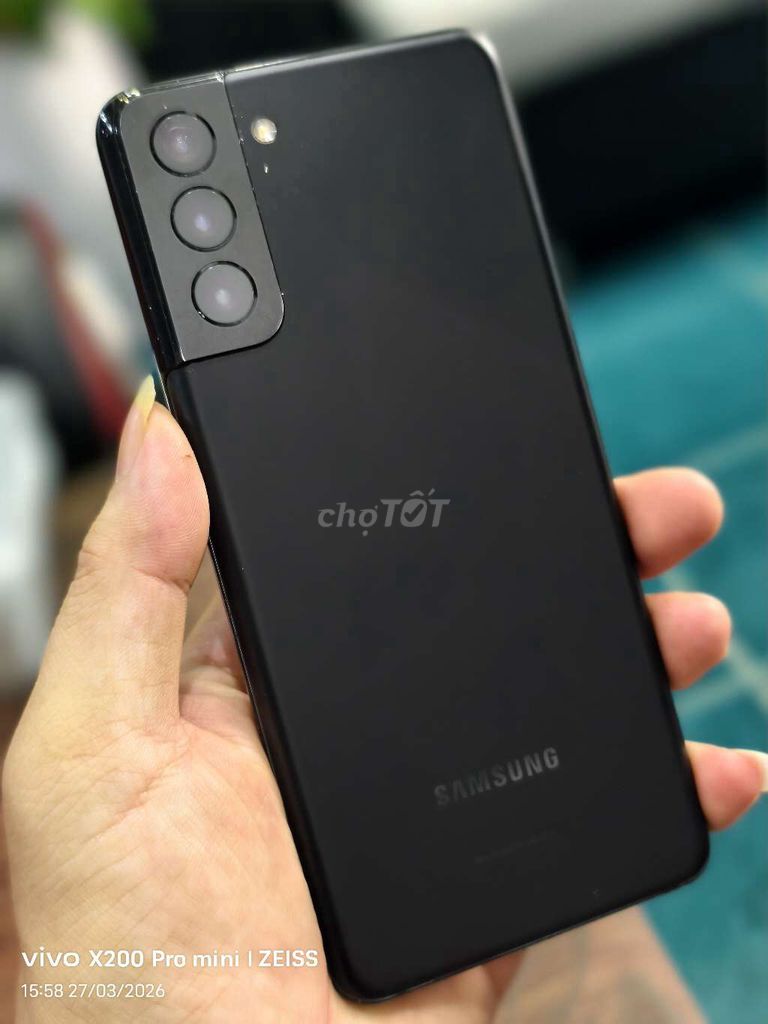Samsung Galaxy S21 Plus 5G 256GB Đen. Mua bán Điện thoại tại Quận Tân Bình Tp Hồ Chí Minh được đăng bởi Táo Bán Lổ hình 1