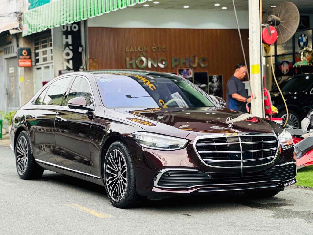 Mercedes-Benz S450 Nâu ruby black nhập đức 2022