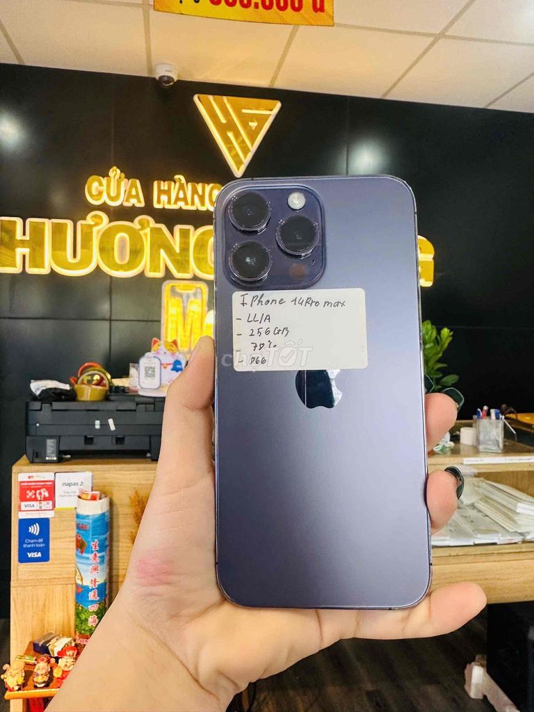 iPhone 14 Pro Max 256GB(LL/A) giá cực iu. Mua bán Điện thoại tại Thành phố Bến Tre Bến Tre được đăng bởi HươngGiangmobile hình 1