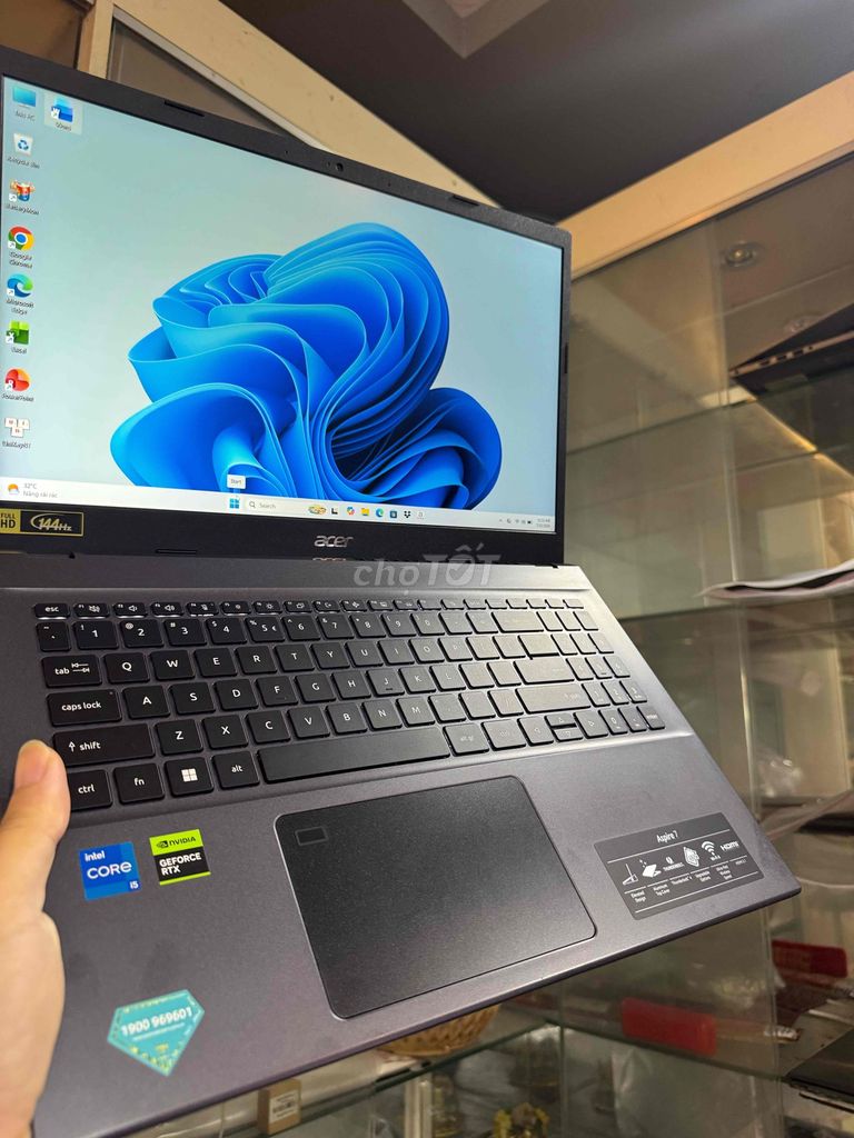 Acer Aspire 7 Gaming i5-12450H 16GB/512GB RTX 3050. Mua bán Laptop tại Quận Gò Vấp Tp Hồ Chí Minh được đăng bởi Thanh lí cầm đồ hình 1