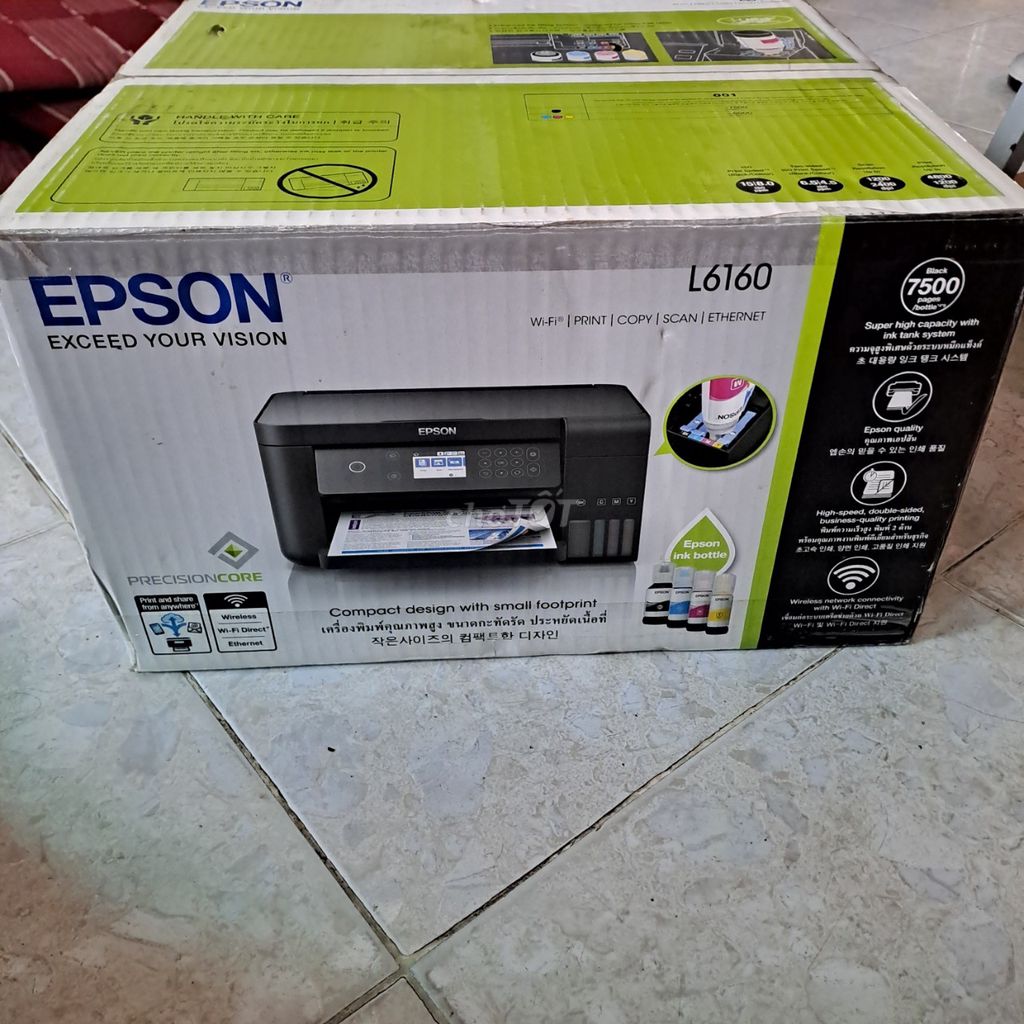 Máy in phun màu Epson L6160 100% new full box