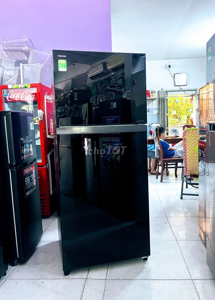 Tủ lạnh Toshiba 360 lít INVERTER. Tiết kiệm điện .. Mua bán Tủ lạnh tại Thành phố Thủ Đức Tp Hồ Chí Minh được đăng bởi ĐIỆN MÁY HÙNG PHƯƠNG hình 1