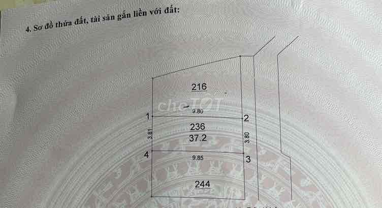 Bán Đất 37m2 Đất Ngõ 145 Phúc Lợi, Ngõ Thông Xe 4 Chỗ Nhỏ. Giá 6.x Tỷ - ảnh 3
