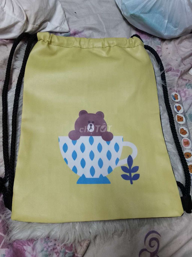 Túi rút Vải Unisex. Mua bán Túi xách tại Quận 10 Tp Hồ Chí Minh được đăng bởi Vy hình 1