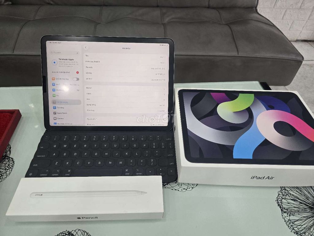 Apple iPad Air 4 Đen. Mua bán Máy tính bảng tại Thành phố Thủ Đức Tp Hồ Chí Minh được đăng bởi Thanh Linh hình 1