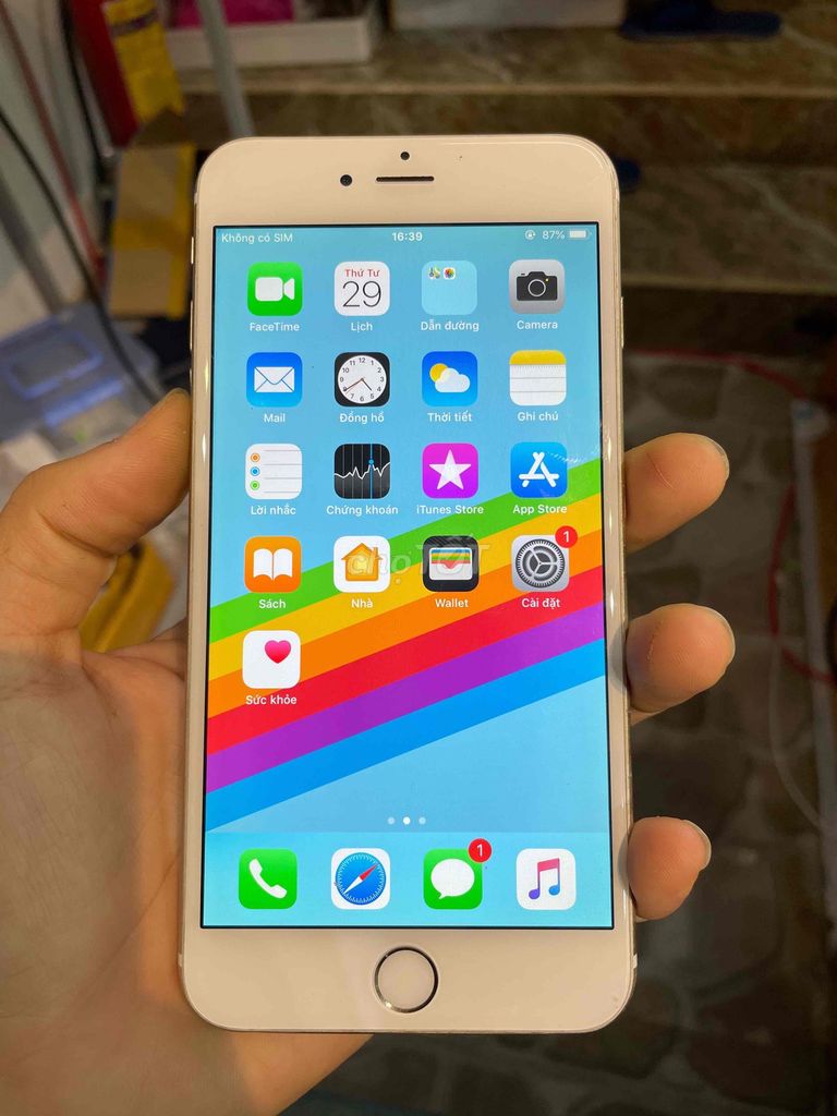 iPhone 6 Plus Vàng hồng. Mua bán Điện thoại tại Thị xã Hương Thủy Thừa Thiên Huế được đăng bởi rét hình 1