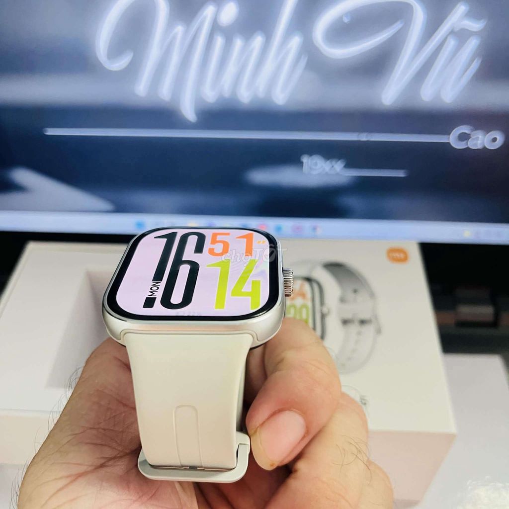 Xiaomi Watch 5 Trắng Đẹp keng. Mua bán Thiết bị đeo thông minh tại Quận Gò Vấp Tp Hồ Chí Minh được đăng bởi AnVũ02 hình 1