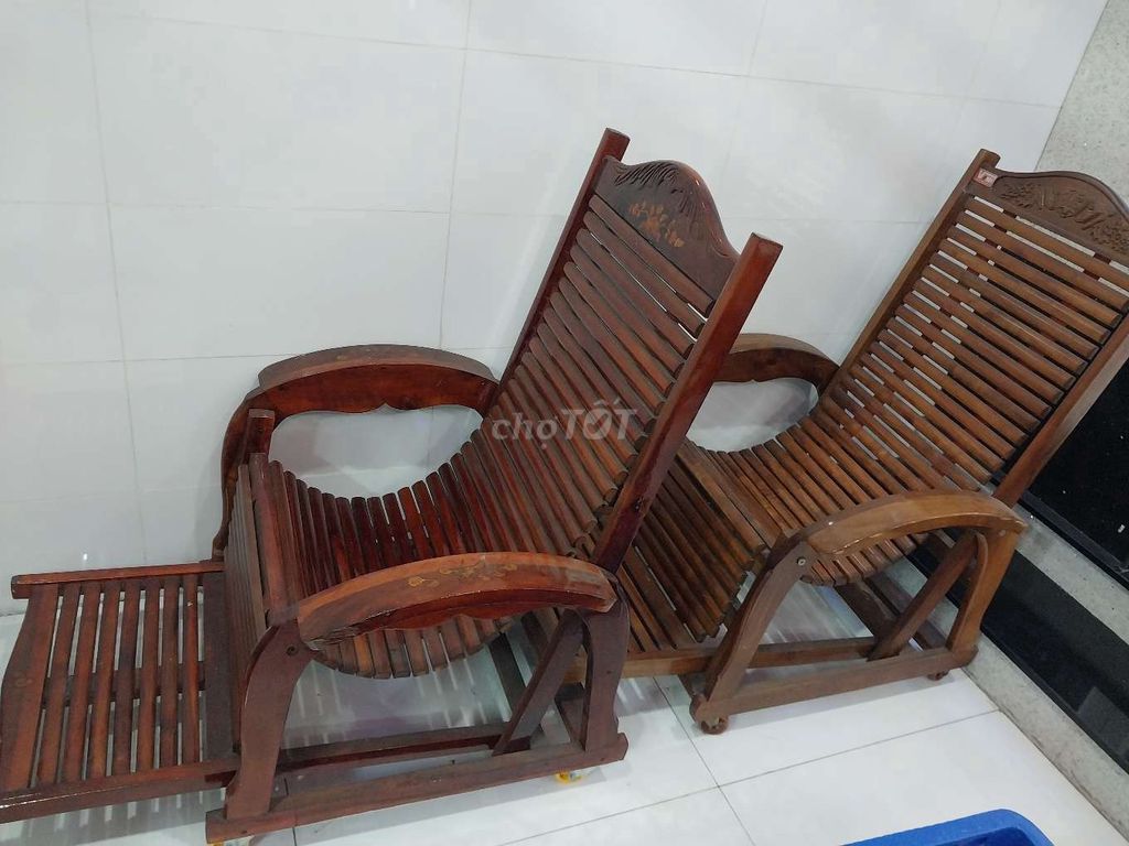 Ghế thư giãn Gỗ Nâu Mới 99%. Mua bán Bàn ghế tại Thành phố Rạch Giá Kiên Giang được đăng bởi Huệ Hiền hình 1
