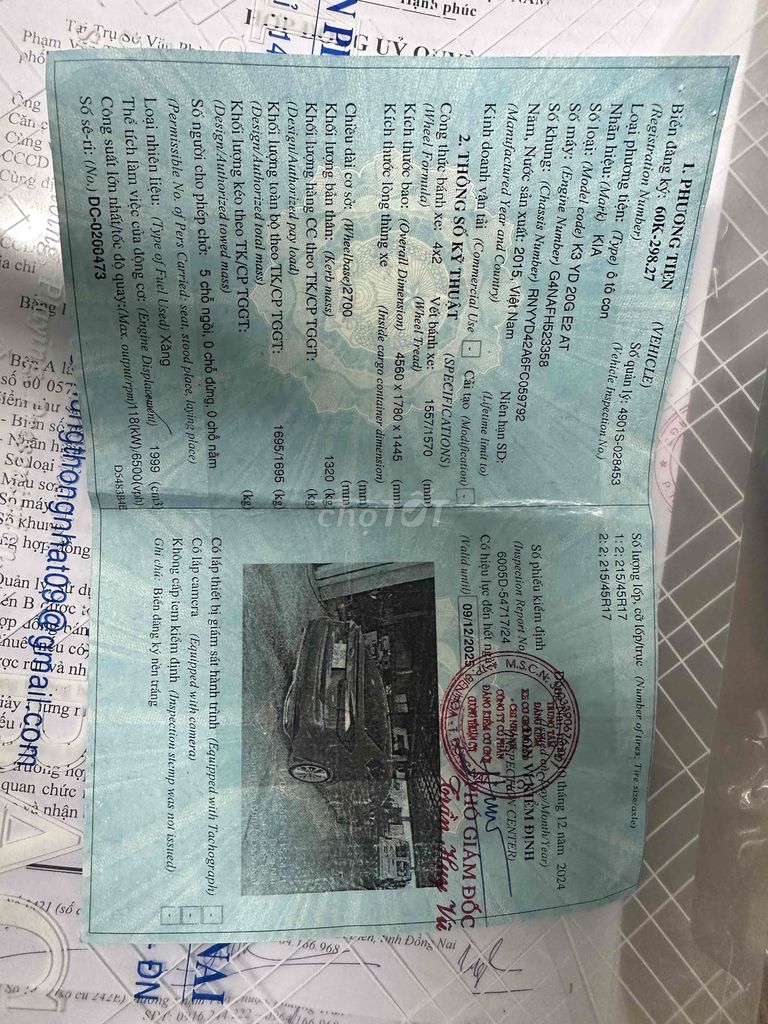 Kia K3 2015 Full option Đỏ. Mua bán Ô tô tại Thành phố Biên Hòa Đồng Nai được đăng bởi Luxury AUTO  hình 5