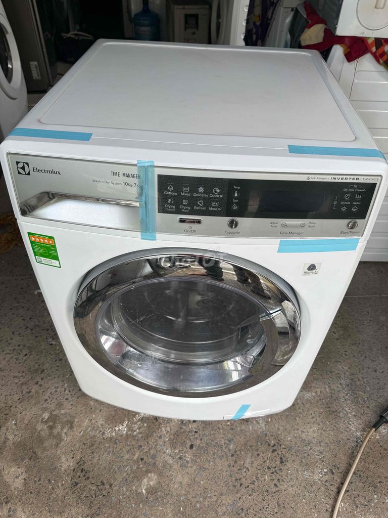 Máy giặt Electrolux 10kg sấy 7kg. Mua bán Máy giặt tại Thành phố Thủ Đức Tp Hồ Chí Minh được đăng bởi Cu Nam hình 2