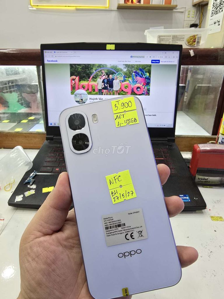 Oppo A6T 128GB . Mua bán Điện thoại tại Thành phố Long Xuyên An Giang được đăng bởi Facebook Cầm Đồ Thúy Vân hình 1