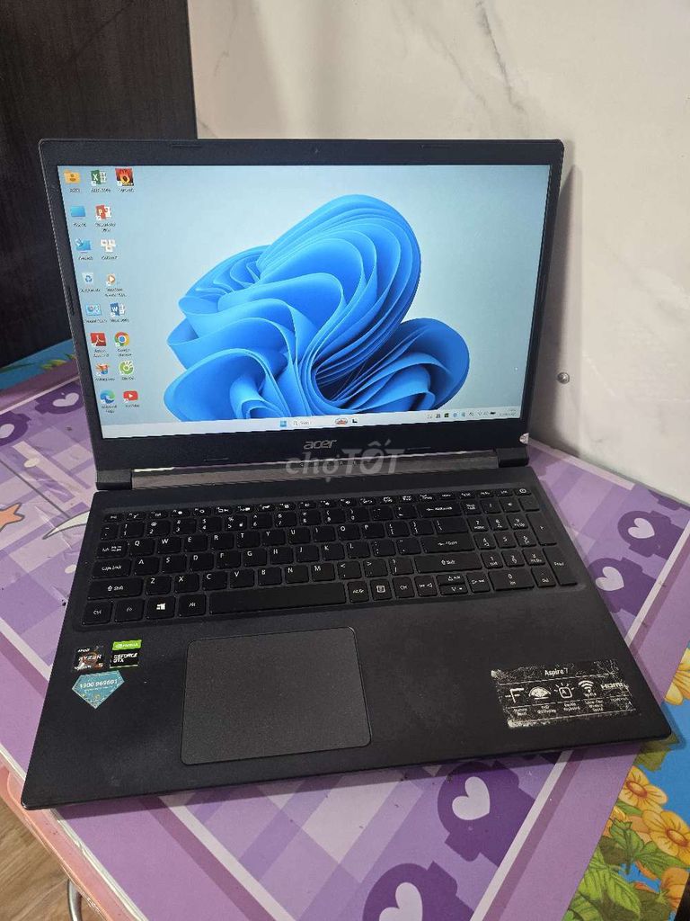Acer A715-42G Ryzen 5 550U/8G/512G/GTX 1650/15.6". Mua bán Laptop tại Quận 12 Tp Hồ Chí Minh được đăng bởi Cầm Đồ Thanh Lý hình 1