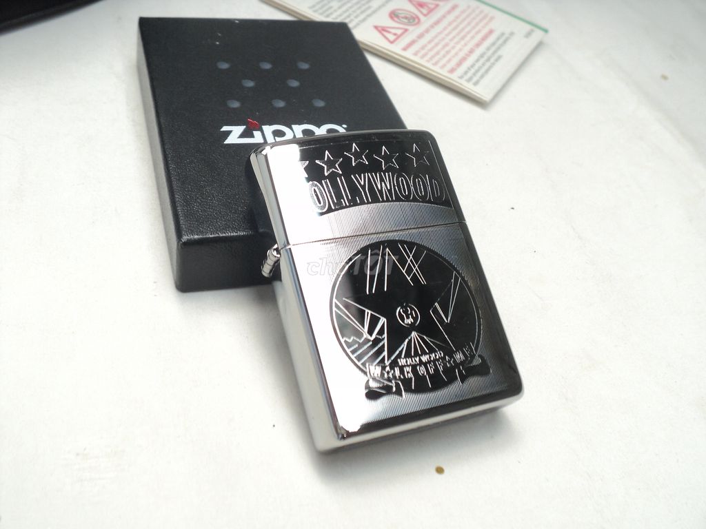 Zippo USA ' HUY HIỆU SAO HOLLYWOOD [ Hiếm, Chất ]