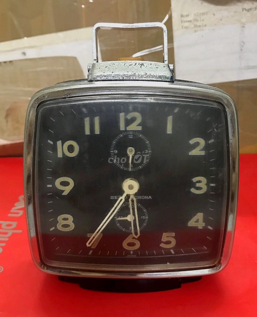 Đồng hồ báo thức SEIKO Corona Alarm. Mua bán Đồ sưu tầm, đồ cổ tại Quận Phú Nhuận Tp Hồ Chí Minh được đăng bởi hoa le 4 hình 1