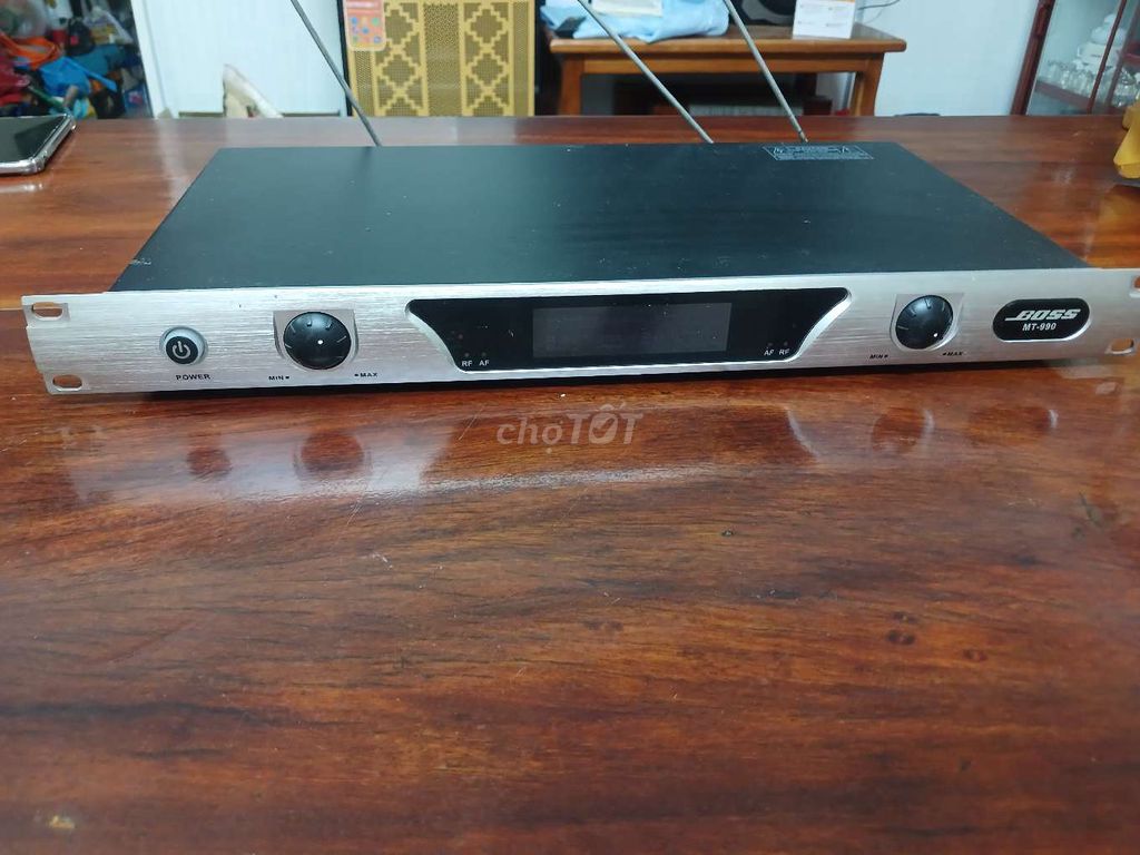 Bộ thu micro BOSS MT-990 Đen bạc. Mua bán Tivi, Âm thanh tại Quận 4 Tp Hồ Chí Minh được đăng bởi Danh hình 1
