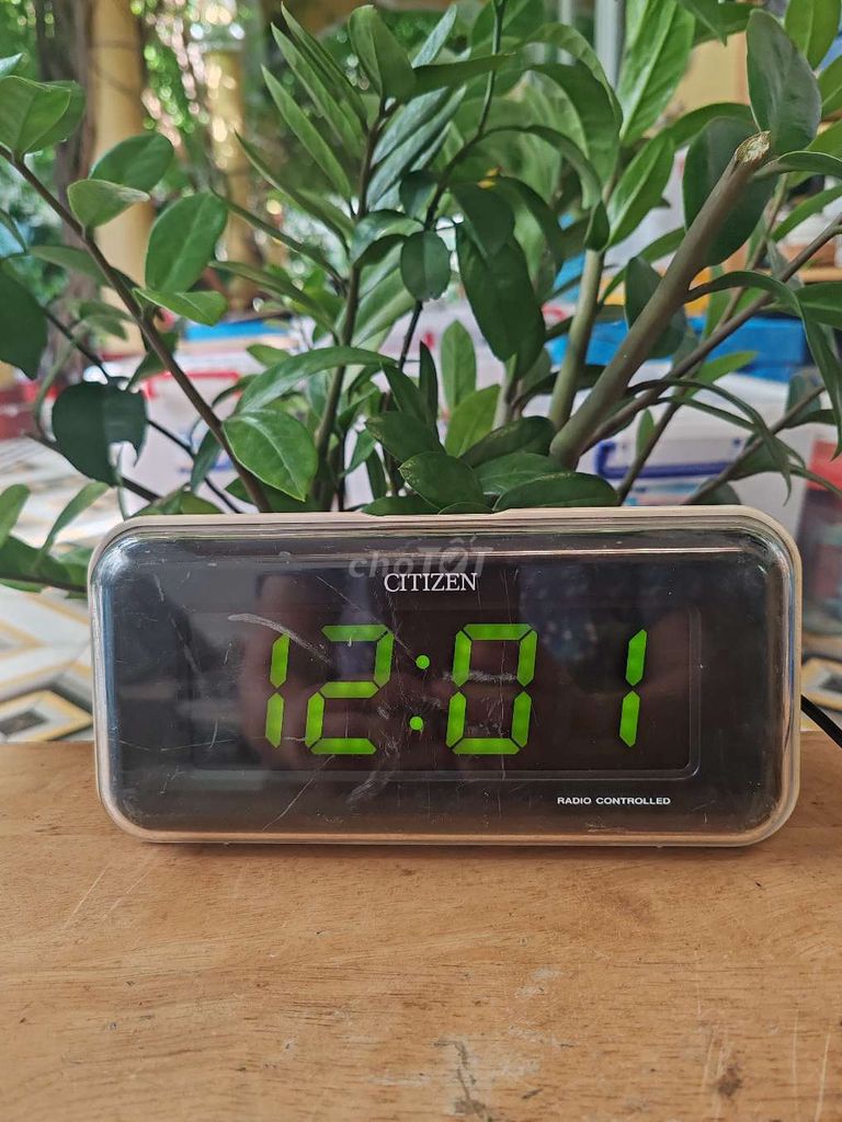 Đồng hồ để bàn Citizen Điện tử Đen, Xanh lá. Mua bán Nội thất, đồ gia dụng khác tại Quận 7 Tp Hồ Chí Minh được đăng bởi Vy Vy hình 1