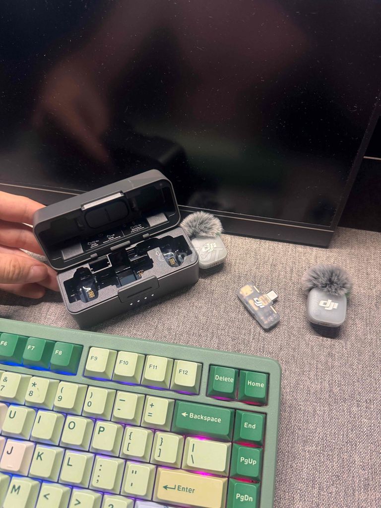 Microphone DJI MIC MINI 2 Đen. Mua bán Tivi, Âm thanh tại Quận 8 Tp Hồ Chí Minh được đăng bởi Quốc Nhật Huỳnh hình 1