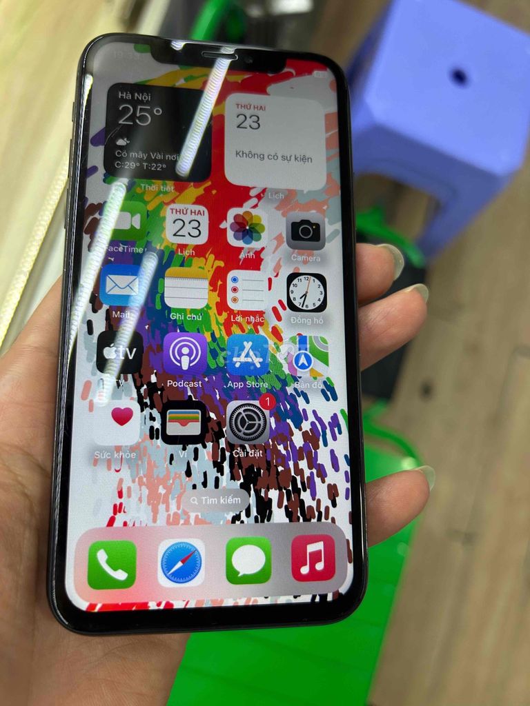 Apple iPhone X Đen dùng wifi. Mua bán Điện thoại tại Quận Ninh Kiều Cần Thơ được đăng bởi ipod high class hình 1