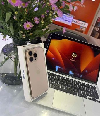 iphone 16pro 128gb vàng vn/a pin92 zin áp suất