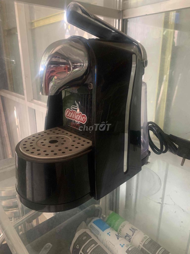 Máy pha cà phê Carraro Đen. Mua bán Bếp, lò, đồ điện nhà bếp tại Thành phố Bà Rịa Bà Rịa - Vũng Tàu được đăng bởi Vĩnh Tâm hình 1