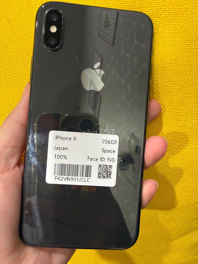Apple iPhone X 256GB Đen Đã sử dụng. Mua bán Điện thoại tại Quận 8 Tp Hồ Chí Minh được đăng bởi Hội Đồ Điện Tử hình 1