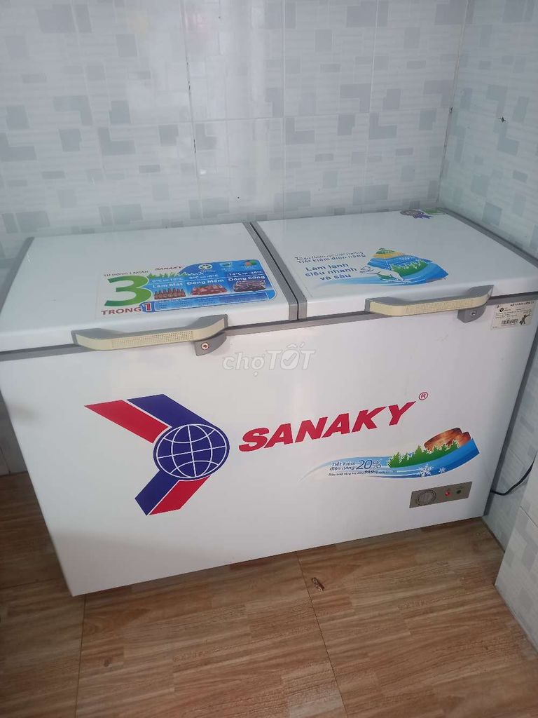 Tủ đông sanaky 270 lít còn bảo hanhg hãng