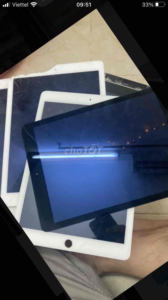 Màn hình zin ipad air 2 lỗi chi tiết ở dưới bài ạ