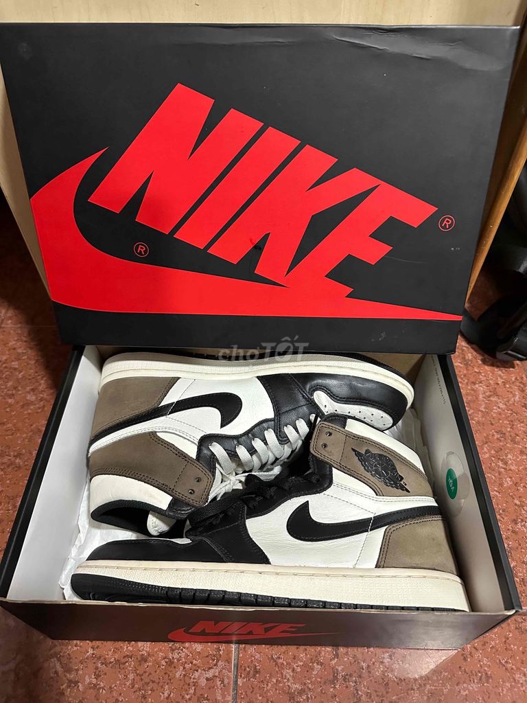 Cần pass lại Jordan High Dark Mocha