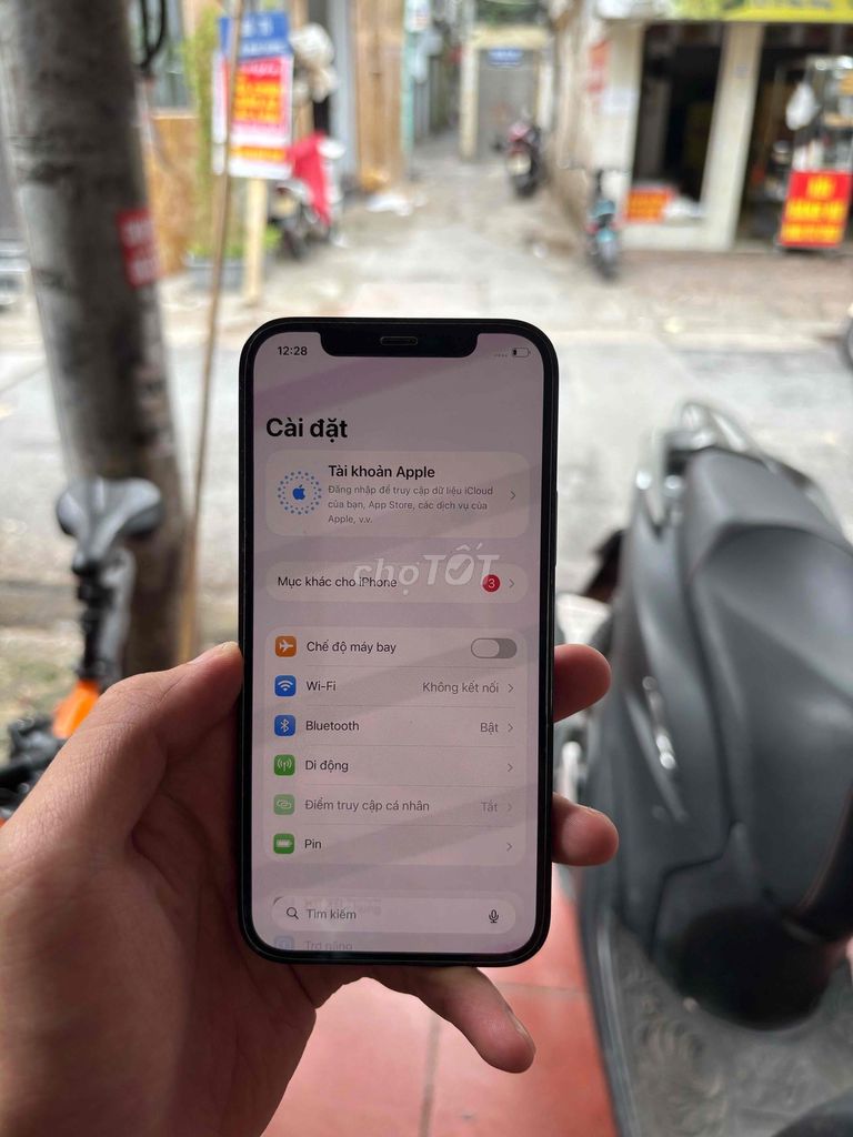 Apple iPhone 12 Pro 128GB Mất Face ID, màn zin. Mua bán Điện thoại tại Quận Hoàng Mai Hà Nội được đăng bởi Mạnh Dũng Android hình 1