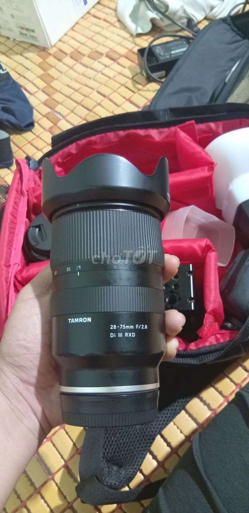 Ống kính Tamron 28-75 G1 F2.8 Đen. Mua bán Máy ảnh, Máy quay tại Huyện Diên Khánh Khánh Hòa được đăng bởi Minh Hiếu hình 1