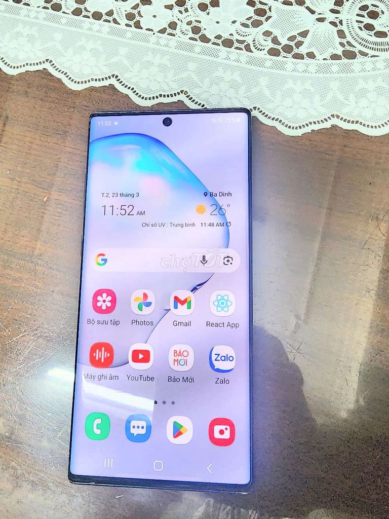Samsung Galaxy Note 10 Plus 256GB. Mua bán Điện thoại tại Quận Long Biên Hà Nội được đăng bởi Minh Tuan hình 1