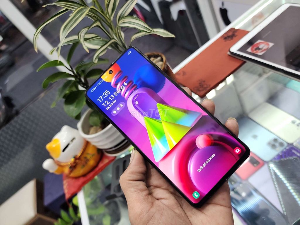 Samsung M51 8GB/128GB zin đẹp (pin 7000mh). Mua bán Điện thoại tại Quận Ninh Kiều Cần Thơ được đăng bởi Huy hình 1