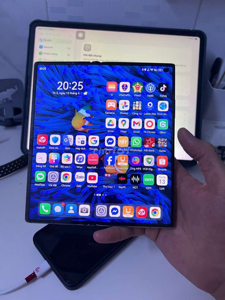 Huawei Mate Xs 2 Đen. Mua bán Điện thoại tại Thành phố Long Xuyên An Giang được đăng bởi AW4 hình 1