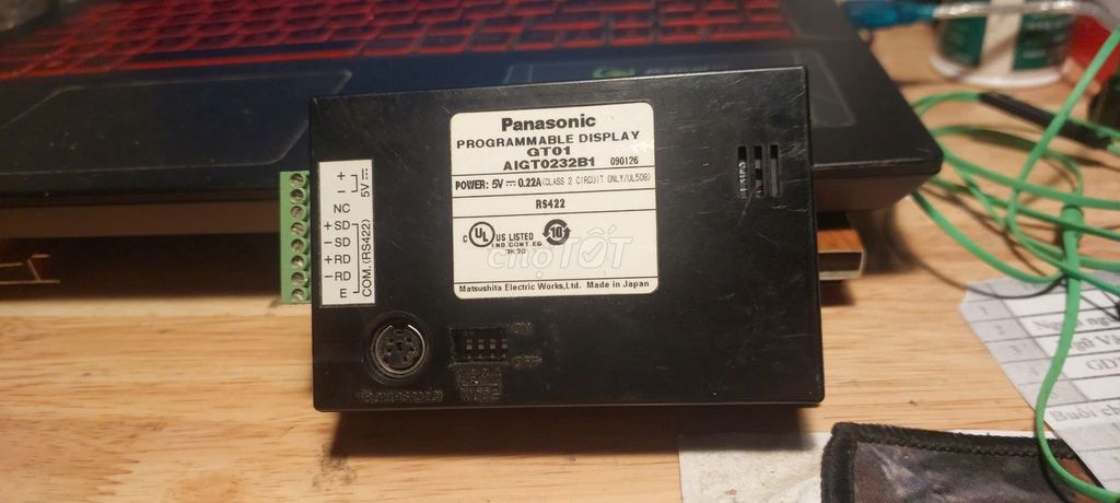 Màn hình HMI Panasonic GT01. Mua bán Linh kiện (RAM, Card...) tại Huyện Thanh Trì Hà Nội được đăng bởi Toan hình 1