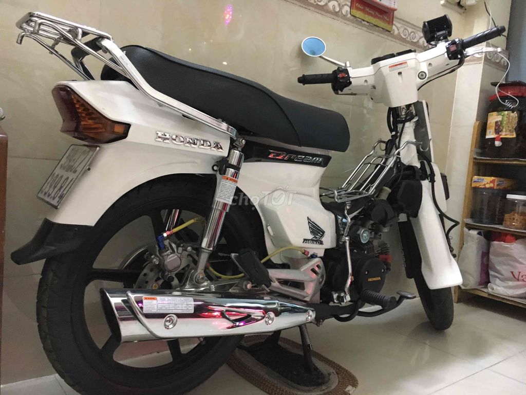 Honda Dream kiểng Cọp màu Trắng Sport, 2 thắng đĩa. Mua bán Xe máy tại Quận 4 Tp Hồ Chí Minh được đăng bởi Pham Van Minh hình 6