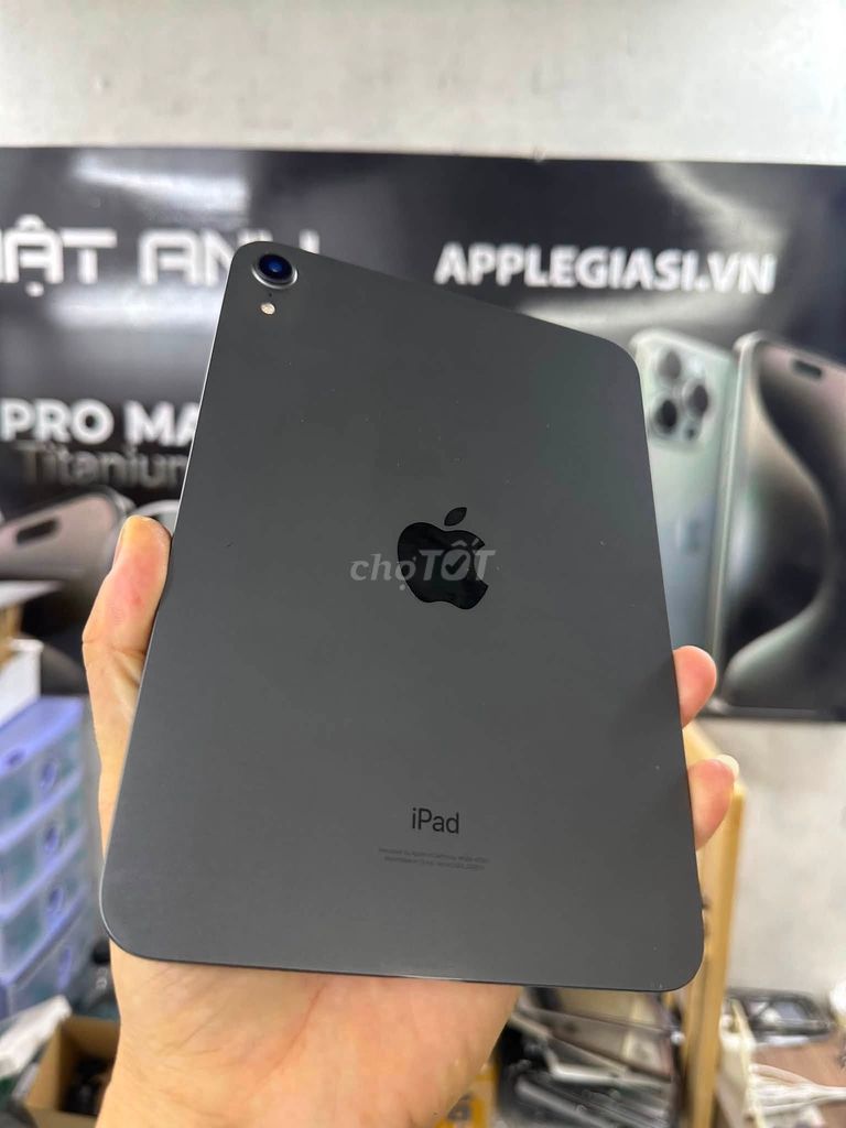 Apple iPad mini 6 Wifi 64GB Xám Đã qua sử dụng. Mua bán Máy tính bảng tại Quận Gò Vấp Tp Hồ Chí Minh được đăng bởi Nguyễn Thị Thu Hiền hình 1