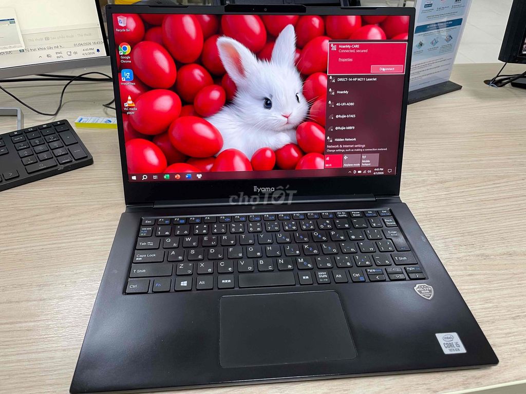 Iiyama i5 8GB/256GB 14 inch Đen. Mua bán Laptop tại Thành phố Biên Hòa Đồng Nai được đăng bởi Laptop Nhật máy tốt giá tốt hình 1