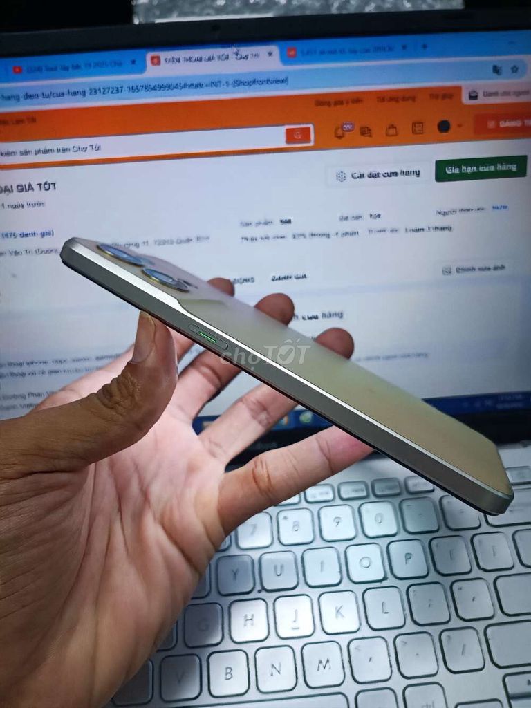 OPPO RENO 8 5G 8GB.256GB DIMENSITY 1300 PIN 4500. Mua bán Điện thoại tại Quận Bình Thạnh Tp Hồ Chí Minh được đăng bởi Dân Mobile hình 6