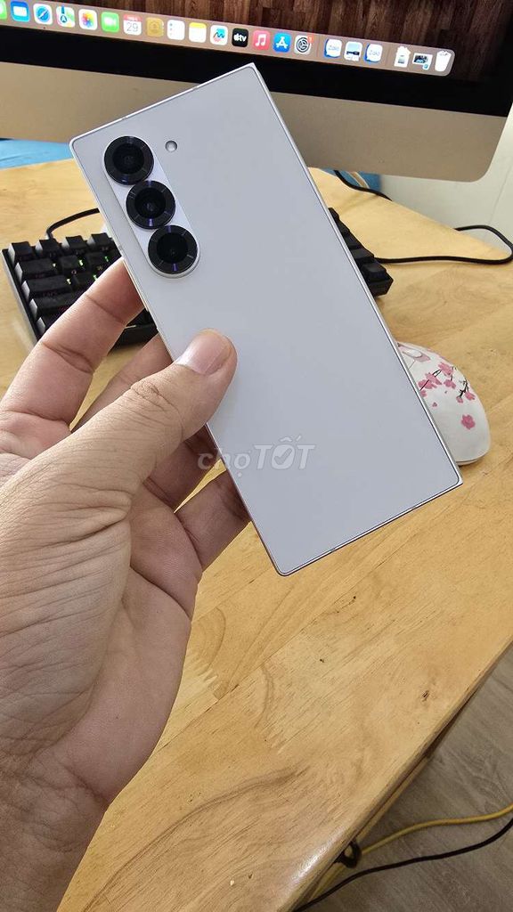 Samsung Z Fold 6 5G 256GB Trắng 98%. Mua bán Điện thoại tại Quận Ninh Kiều Cần Thơ được đăng bởi hiển mobile hình 1