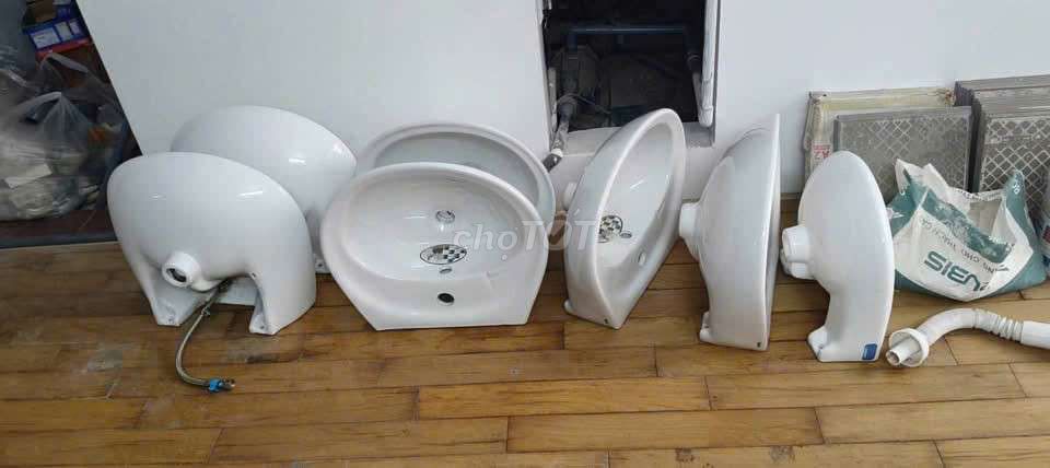 Bồn rửa mặt Sứ Trắng Hiện đại Dễ vệ sinh. Mua bán Thiết bị vệ sinh, nhà tắm tại Quận Bắc Từ Liêm Hà Nội được đăng bởi Khiên Nguyễn hình 1