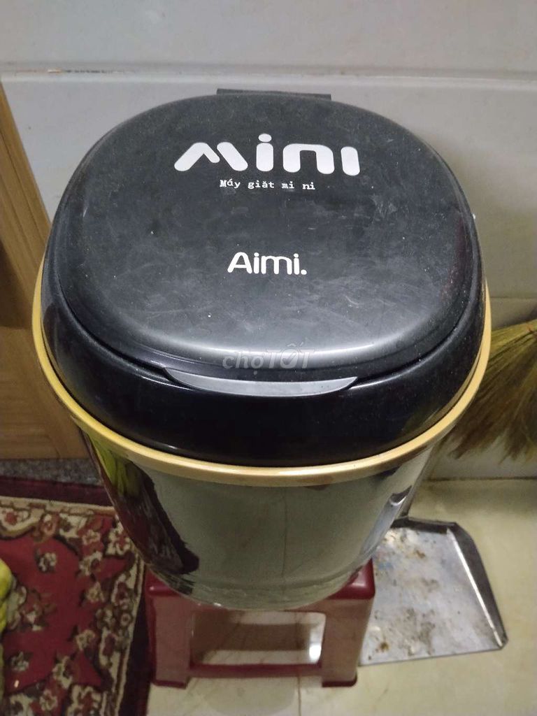 Máy giặt mini Aimi Đen đã qua sử dụng. Mua bán Máy giặt tại Quận Sơn Trà Đà Nẵng được đăng bởi Dương Cao Đào hình 1